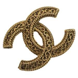 Chanel Cc Logo Brooch Metal #229034C89B